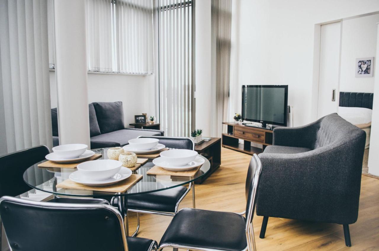 Penthouse In Liverpool City Centre - Free Parking - Balcony - By Happy Days Dış mekan fotoğraf